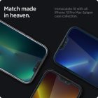 iPhone 13 Pro Max Kijelzővédő Üvegfólia - Spigen Glas.tR EZ Fit Privacy x 2 db