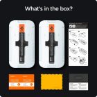 iPhone 13 Pro Max Kijelzővédő Üvegfólia - Spigen Glas.tR EZ Fit Privacy x 2 db