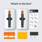 iPhone 13 / 13 Pro / 14 /16e / 17e Kijelzővédő Üvegfólia - Spigen Glas.tR EZ Fit Privacy x 2 db