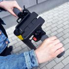 Fém Kerékpáros Tartó - Fekete