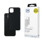 iPhone 11 Tok - 3mk Matt Case - Fekete