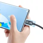 Baseus Crystal Shine USB-A - USB-C Kábel - 1.2m 5A 100W - Fekete