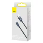 Baseus Crystal Shine USB-A - USB-C Kábel - 1.2m 5A 100W - Fekete