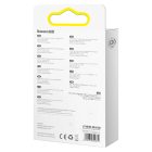 Baseus Crystal Shine USB-C - USB-C Kábel - 1.2m 5A 100W - Kék