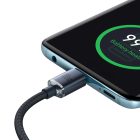 Baseus Crystal Shine USB-C - USB-C Kábel - 2m 5A 100W - Fekete