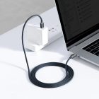 Baseus Crystal Shine USB-C - USB-C Kábel - 2m 5A 100W - Fekete