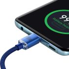 Baseus Crystal Shine USB-C - USB-C Kábel - 2m 5A 100W - Kék