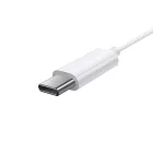 Baseus Encok C17 USB-C  In-Ear Fülhallgató - Fehér