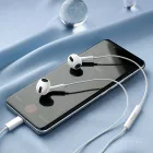 Baseus Encok C17 USB-C  In-Ear Fülhallgató - Fehér