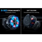 Acefast D7 Mágneses Autós Tartó - Fekete