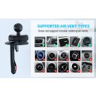 Acefast D7 Mágneses Autós Tartó - Fekete