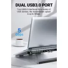 Acefast E5 PLUS USB-C Multifunkciós Laptop Állvány