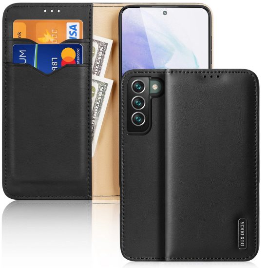 Samsung Galaxy S22+ Plus Tok - Dux Ducis Hivo - Fekete