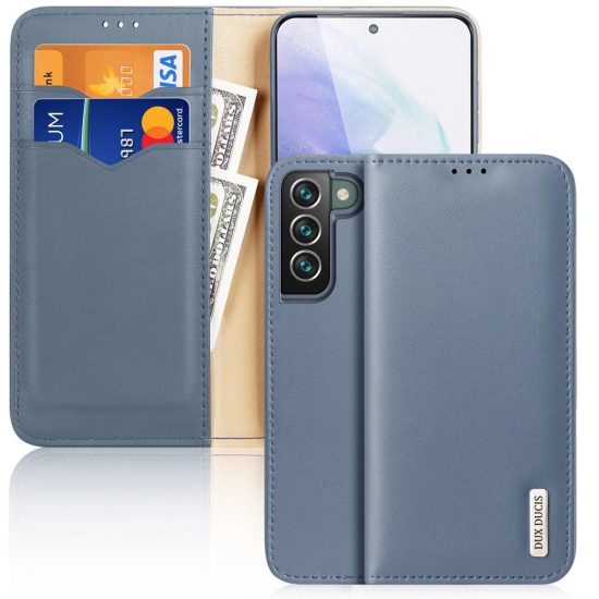 Samsung Galaxy S22+ Plus Tok - Dux Ducis Hivo - Kék