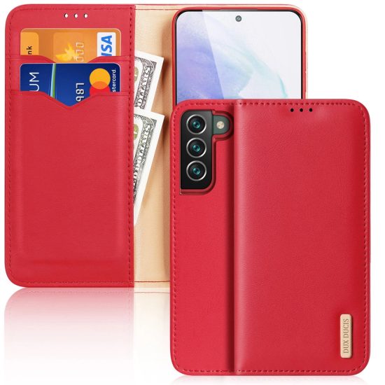 Samsung Galaxy S22+ Plus Tok - Dux Ducis Hivo - Piros
