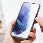 Samsung Galaxy S22+ Plus Tok - Dux Ducis Fino - Zöld