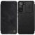 Samsung Galaxy S22+ Plus Tok - Nillkin Qin Pro Leather - Fekete
