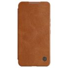 Samsung Galaxy S22+ Plus Tok - Nillkin Qin Pro Leather - Barna