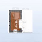 Samsung Galaxy S22+ Plus Tok - Nillkin Qin Pro Leather - Barna