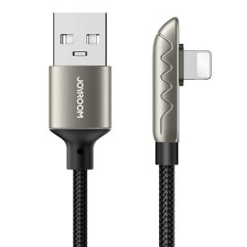 Joyroom Gaming USB-A - Lightning Kábel - 1.2m 2.4A - Ezüst Joyroom Gaming USB-A - Lightning Kábel - 1.2m 2.4A - Ezüst