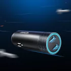 Joyroom JR-CL13 Autós Töltő - 2xUSB-C - 50W - Szürke
