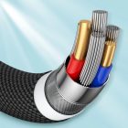 Joyroom USB-C - Lightning Kábel - 2m 20W - Fekete