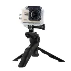 Markolat + Mini Tripod GoPro SJCAM Kamerákhoz - Fekete