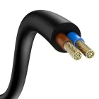Baseus GaN3 Pro Hálózati Töltő 65W - 2x USB-C + 2x USBA + 1m USB-C - USB-C Kábel - Fekete