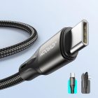 Joyroom USB-C - USB-C Kábel - 2m 3A 60W - Fekete