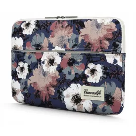 Canvaslife Sleeve Laptop Tok 13-14" - Kék-Virágos