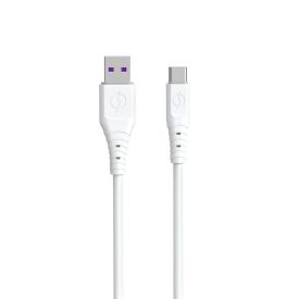 Dudao USB - USB-C Kábel - 1m 6A - Fehér Dudao USB - USB-C Kábel - 1m 6A - Fehér