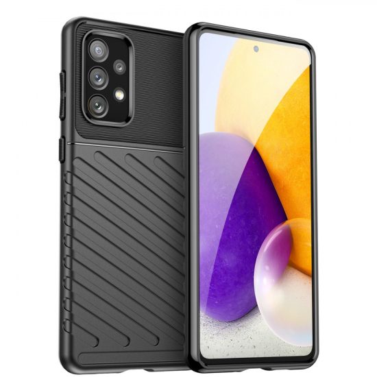 Samsung Galaxy A73 Tok - Thunder Case - Fekete