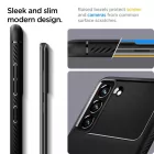 Samsung Galaxy S21 FE Tok - Spigen Rugged Armor - Fekete