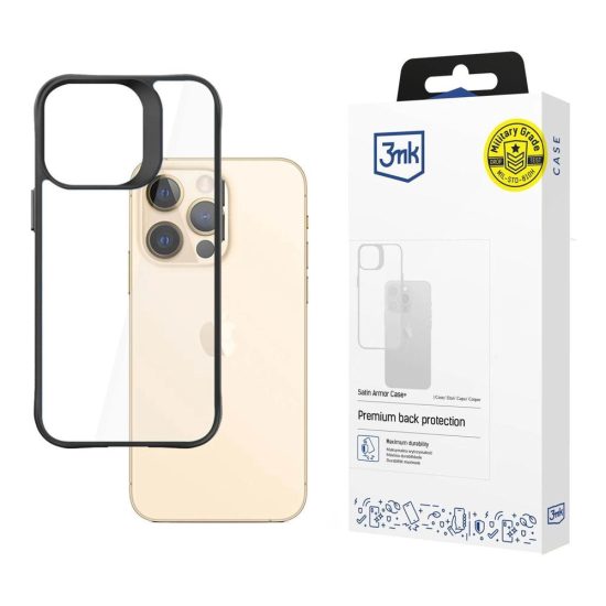 iPhone 13 Pro Tok - 3mk Satin Armor Case+