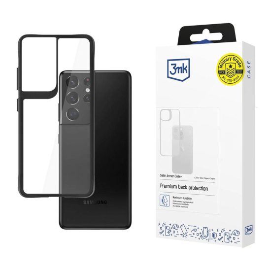Samsung Galaxy S21 Ultra 5G Tok - 3mk Satin Armor Case+