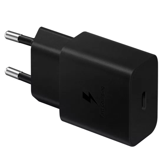 Samsung Hálózati Töltő 15W - USB-C - Fekete