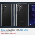 Samsung Galaxy S22 Ultra Tok - Spigen Liquid Crystal - Átlátszó
