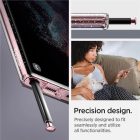 Samsung Galaxy S22 Ultra Tok - Spigen Liquid Crystal Glitter - Átlátszó-Ezüst