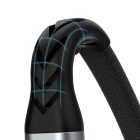 Dudao L10C USB-C - USB-C Kábel - 0.23m 100W 5A - Fekete