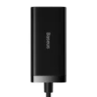 Baseus GaN3 Pro Hálózati Töltő - 2xUSB-C + 2xUSB - 100W - Fekete