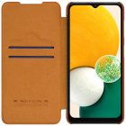Samsung Galaxy A13 5G Tok - Nillkin Qin Leather - Barna