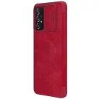 Samsung Galaxy A73 Tok - Nillkin Qin Leather - Piros