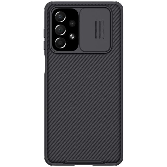 Samsung Galaxy A73 Tok - Nillkin CamShield Pro - Fekete