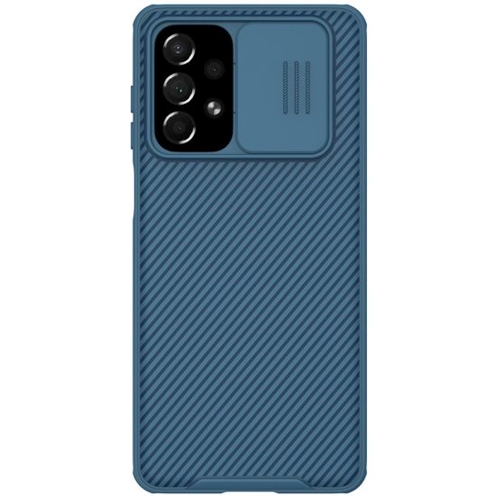 Samsung Galaxy A73 Tok - Nillkin CamShield Pro - Kék