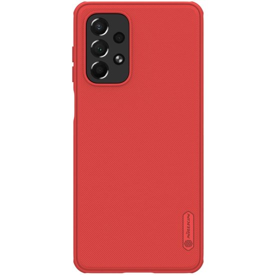 Samsung Galaxy A73 Tok - Nillkin Super Frosted Shield Pro - Piros