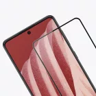 Samsung Galaxy A73 Kijelzővédő Üvegfólia - Nillkin CP+PRO - 0.2 mm 9H - Fekete kerettel