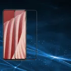 Samsung Galaxy A73 Kijelzővédő Üvegfólia - Nillkin CP+PRO - 0.2 mm 9H - Fekete kerettel