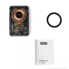 Dudao TGK1 Power Bank Vezeték Nélküli Töltővel 10000mAh 20W - Fekete