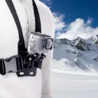 Mellkaspánt Sportkamerákhoz - GoPro, SJCam - Fekete