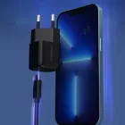 Choetech GaN Hálózati Töltő 30W - 1x USB-C PD - Fekete